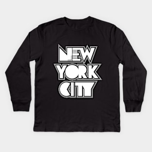 City that never sleeps - NYC Kids Long Sleeve T-Shirt